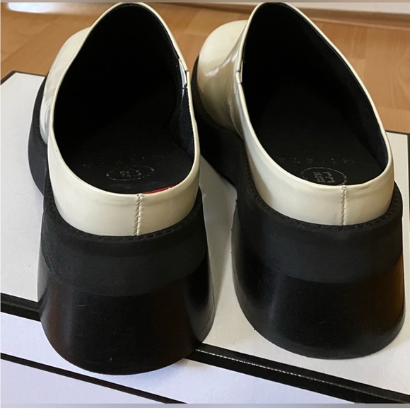 Miista Odile Leather Mules – Beige / Black – Size 8.5 (EU 39) - Picture 5 of 9